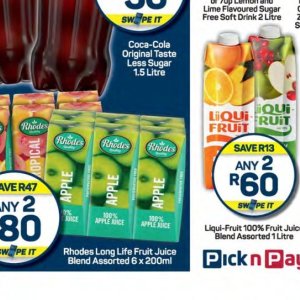 Juice at Pick n Pay Hyper