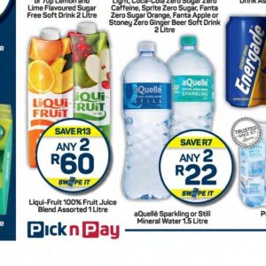 Juice at Pick n Pay Hyper