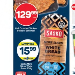 Schnitzel at Pick n Pay Hyper