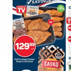 Schnitzel at Pick n Pay Hyper