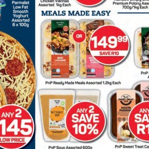 Lasagne at Pick n Pay Hyper