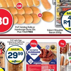 Buns at Pick n Pay Hyper