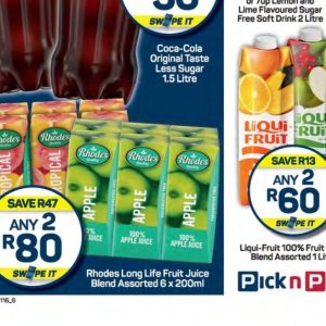 Juice at Pick n Pay Hyper