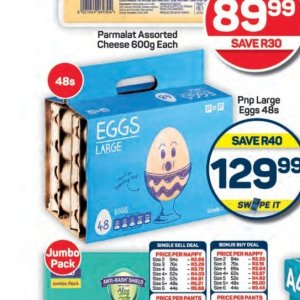 Eggs at Pick n Pay Hyper