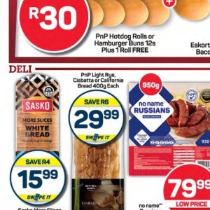 Bread at Pick n Pay Hyper