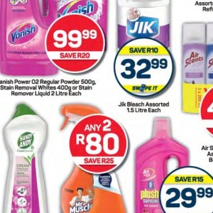 Stain remover at Pick n Pay Hyper