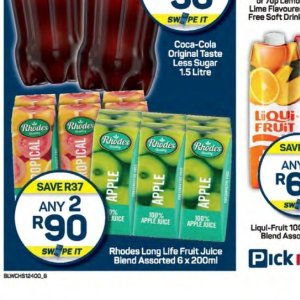 Juice at Pick n Pay Hyper