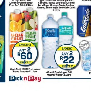 Juice at Pick n Pay Hyper