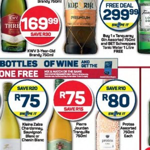 Wine at Pick n Pay Hyper