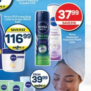 Deodorant nivea  at Pick n Pay Hyper