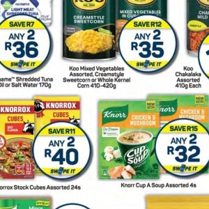 Corn knorr  at Pick n Pay Hyper