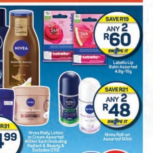 Lip balm at Pick n Pay Hyper