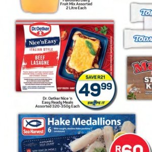 Lasagne at Pick n Pay Hyper