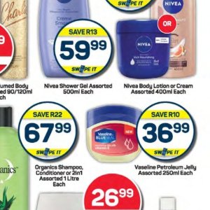 Body lotion nivea  at Pick n Pay Hyper