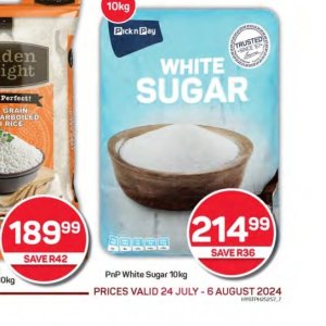 Sugar at Pick n Pay Hyper