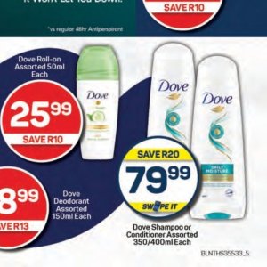 Shampoo at Pick n Pay Hyper