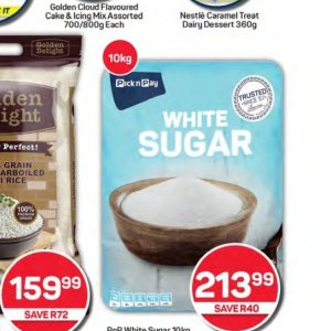 Sugar at Pick n Pay Hyper