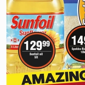 Sunflower oil at Check Star