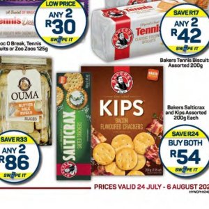 Crackers at Pick n Pay Hyper