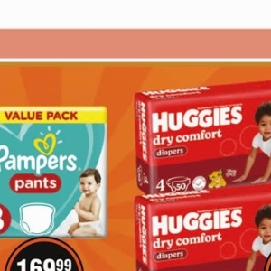 Diapers at Check Star