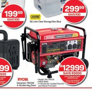 Generator at Pick n Pay Hyper