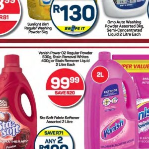 Stain remover at Pick n Pay Hyper