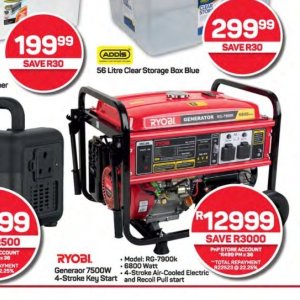 Generator at Pick n Pay Hyper