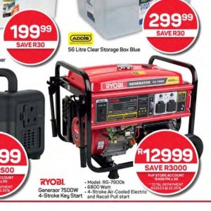 Generator at Pick n Pay Hyper