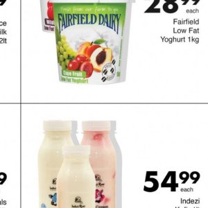 Yoghurt at Save Hyper