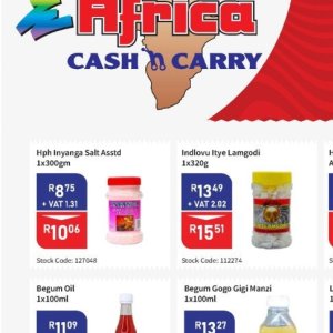 Salt at Africa Cash and Carry