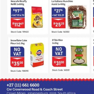 Flour at Africa Cash and Carry