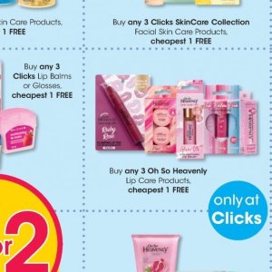 Lip balm at Clicks