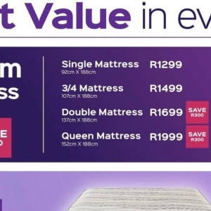 Mattress at Sleepmasters