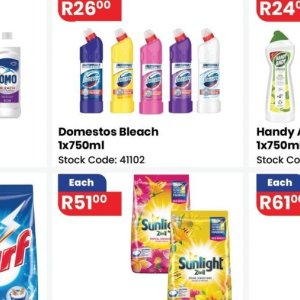 Bleach at Africa Cash and Carry