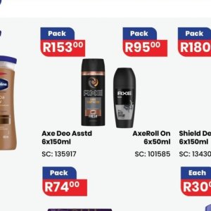 Axe at Africa Cash and Carry