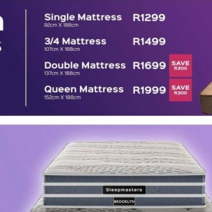 Mattress at Sleepmasters