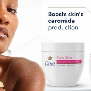 Body cream at Clicks