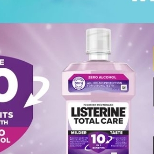 Mouthwash listerine  at Clicks