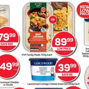 Lasagne at Pick n Pay Hyper