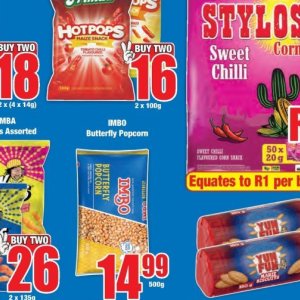 Popcorn at Boxer Superstores