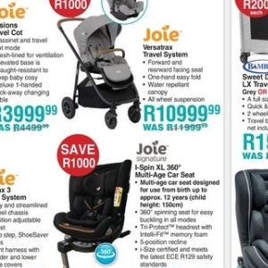 Car seat at Baby City