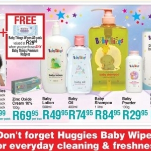 Shampoo at Baby City