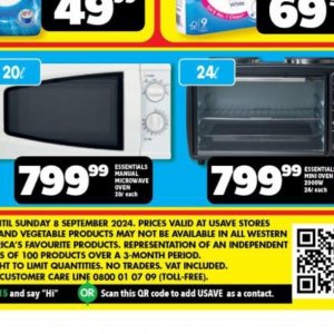 Microwave oven at Usave