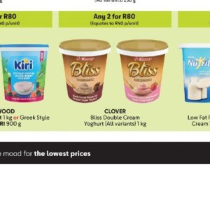 Yoghurt at Makro