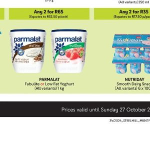 Yoghurt at Makro