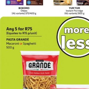 Pasta at Makro