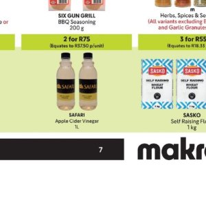 Vinegar at Makro