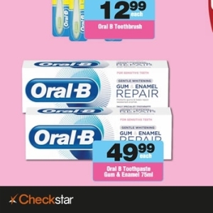 Toothpaste at Check Star