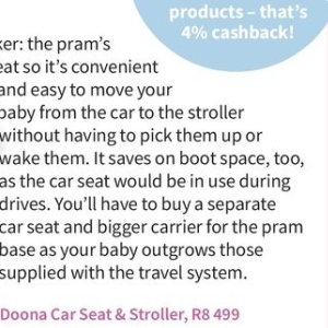 Baby pram at Clicks