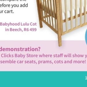 Cots at Clicks